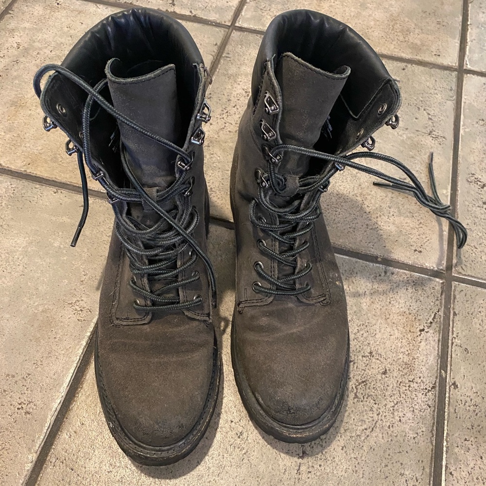 Explorer in Dark Olive Suede by Thursday Boots.